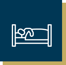 Patient on bed icon