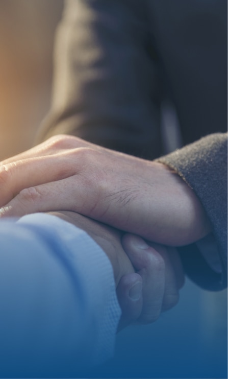 Shaking hands